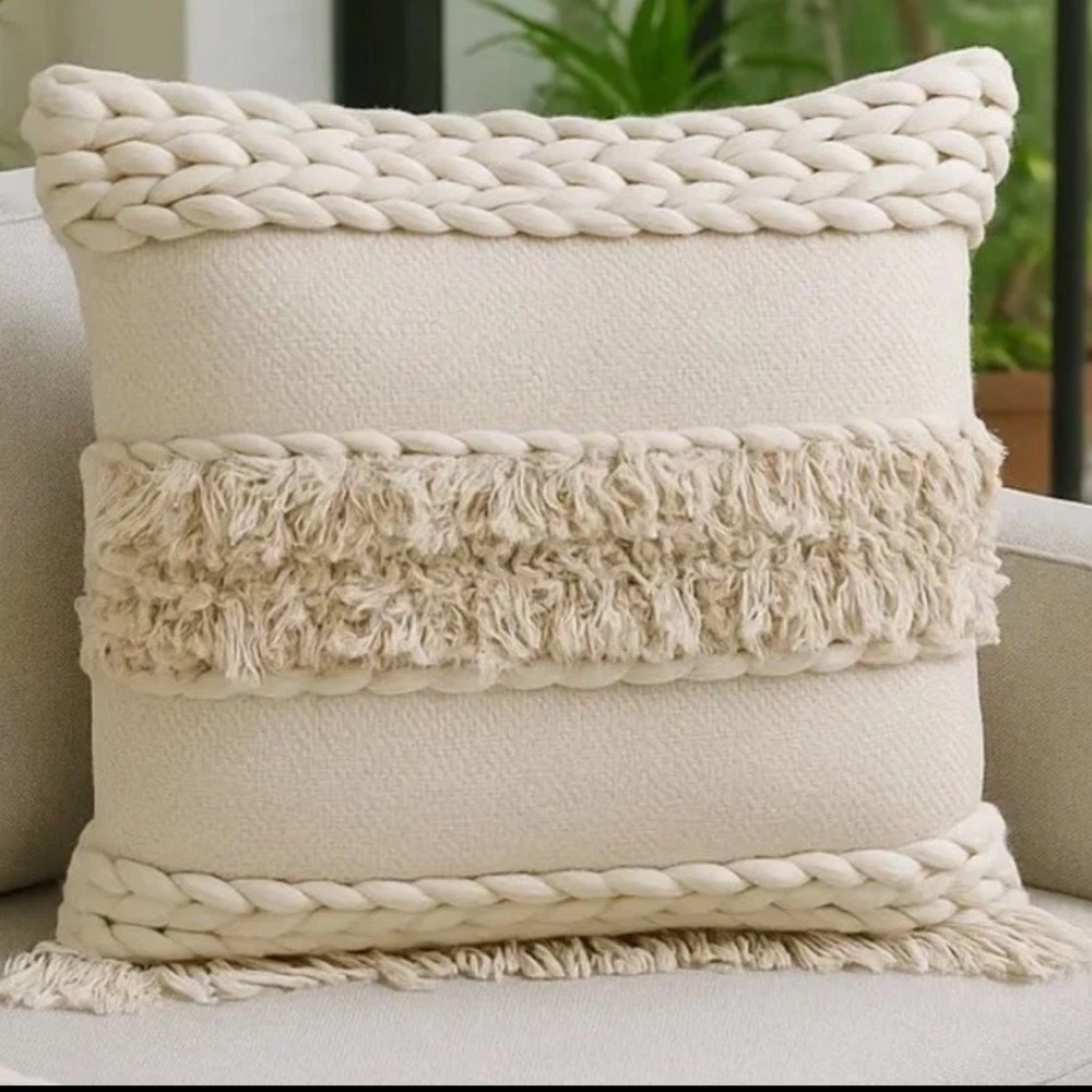 Bit of Meraki Vesparina Throw Pillow